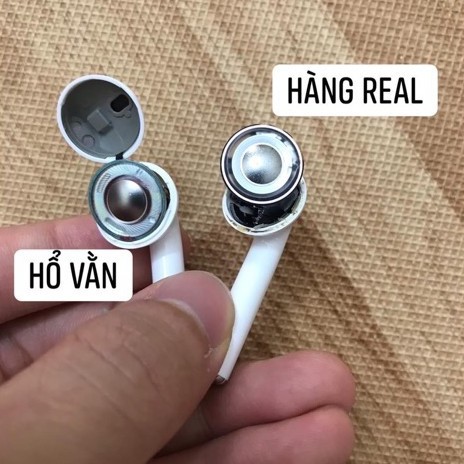 Tai nghe airpods 2 hổ vằn 1562m chip mới nhất - Full chức năng - Check setting - Pin 5h - Bảo hành đổi mới [TẶNG CASE]