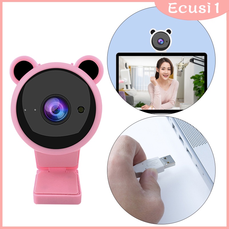 Webcam Hd 30fps Tích Hợp Micro Giảm Tiếng Ồn Tiện Dụng Cho Máy Tính / Laptop | BigBuy360 - bigbuy360.vn