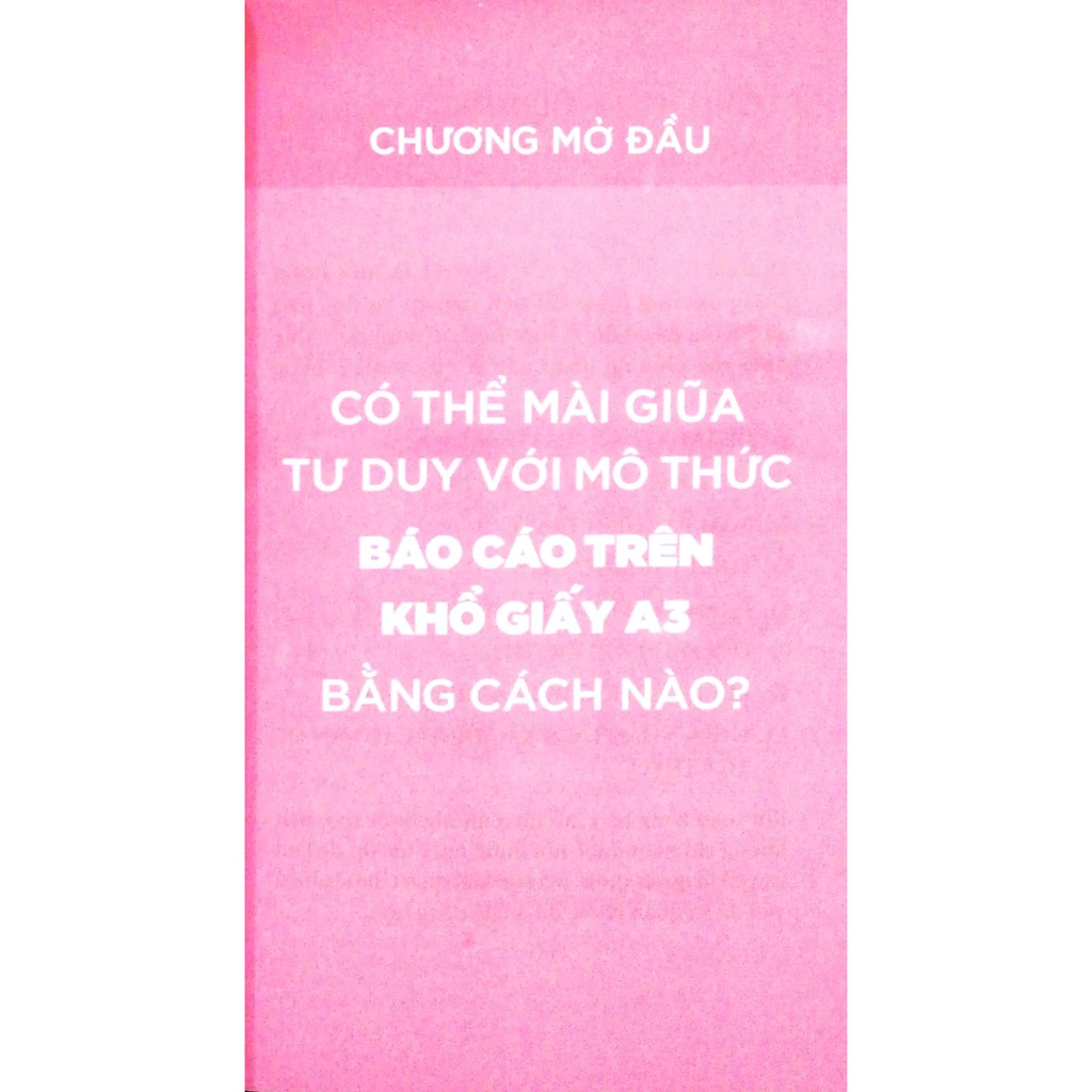 Sách-Tư duy theo khổ giấy A3