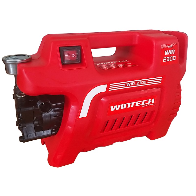 Máy phun nước áp lực cao mini, xịt rửa xe máy, ô tô gia đình Wintech WIN 2300W chất lượng cao, cực mạnh