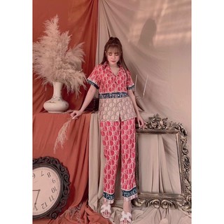 PYJAMA GẤM XƯỚC TÔ CHÂU CAO CẤP