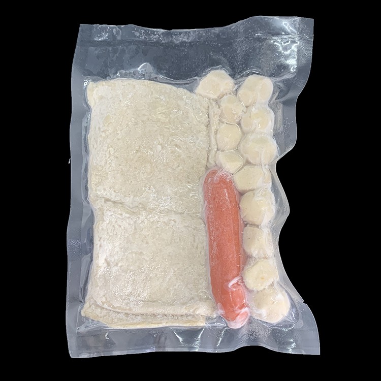 500G BÁNH GẠO NHÂN PHÔ MAI GÓI ĐỎ + 100G SỐT + COMBO 250G CHẢ CÁ, XÚC XÍCH, CÁ VIÊN