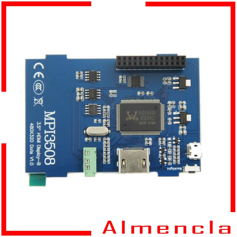 [ALMENCLA] LCD Display 3.5 Inch 480 x 320   Touch Screen Monitor for Raspberry Pi | BigBuy360 - bigbuy360.vn