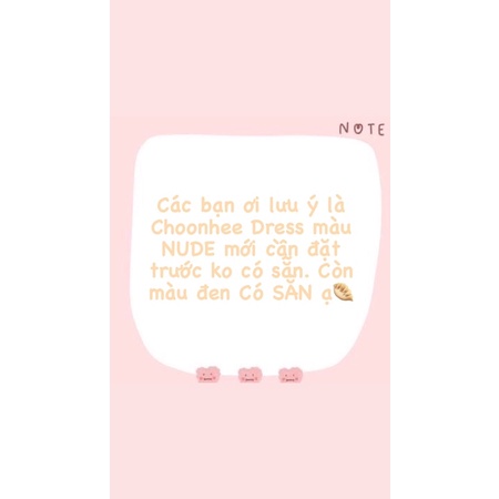 Đầm Choomhee Dress tay phồng cổ yếm🥟 | BigBuy360 - bigbuy360.vn