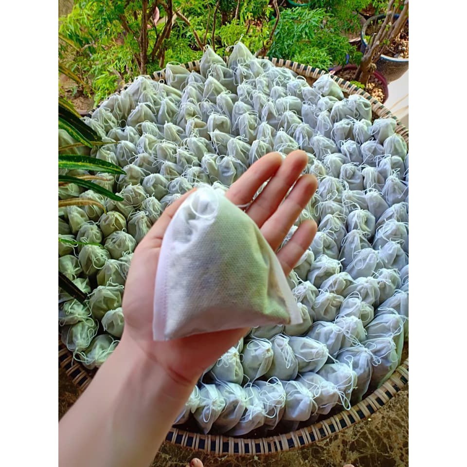 Lá Tắm Bé Giúp Mát Da Ngừa Rôm Sảy Mẩn Ngứa - Dạng Túi Lọc - 100%