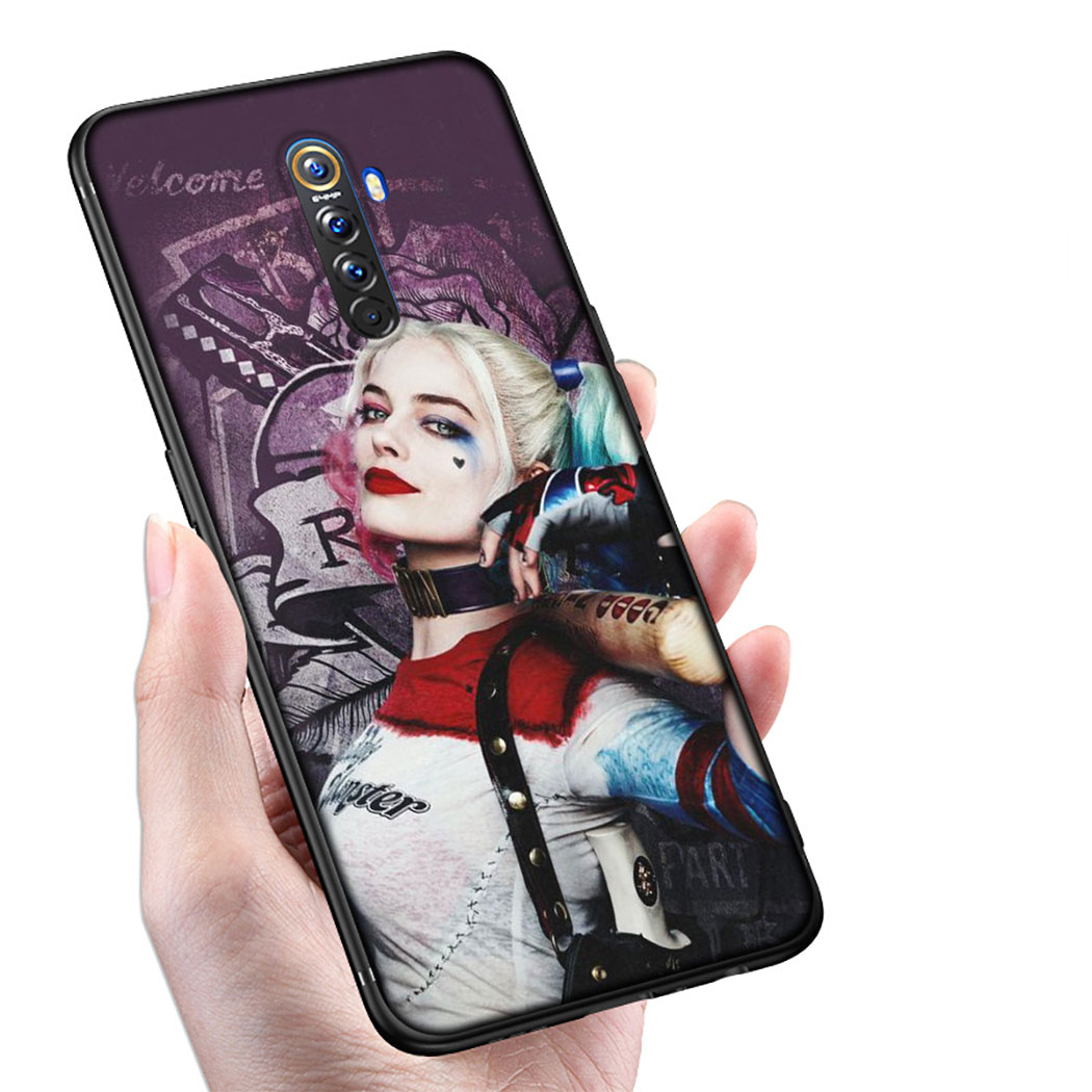 Ốp Điện Thoại Silicon Mềm Hình Harley Quinn Joker Cho Oppo K3 K5 Realme Narzo 20 6 7 X7 Pro X Xt X2 X50 7i Pdd84