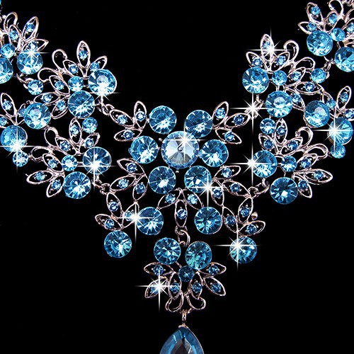 [Hàng Có Sẵn] Bộ Dây Chuyền + Bông Tai Bằng Acrylic Sang Trọng Cho Nữ