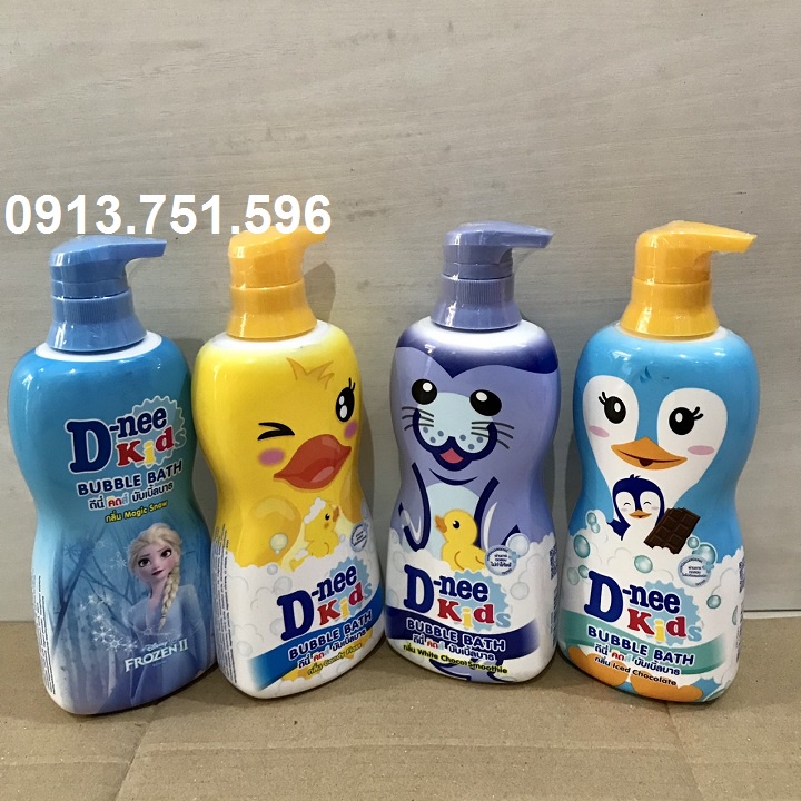 Sữa tắm Bong bóng D-nee Kids cho bé 3 tuổi trờ lên 400ml Thái Lan (date 2024)