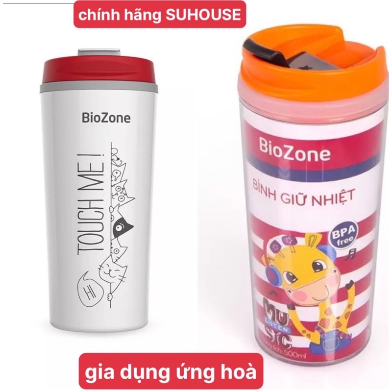 Ly cách nhiệt nhựa 500 ml Biozone SUNHOUSE