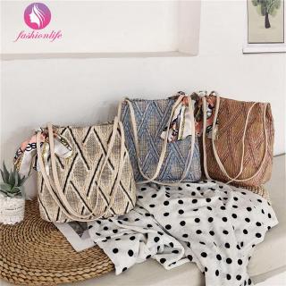 Túi xách nữ đan rơm thời trang