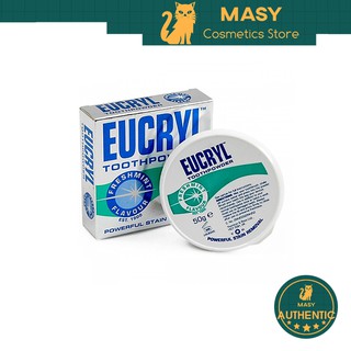 Bột Làm Trắng Răng Eucryl Tooth Powder 50g