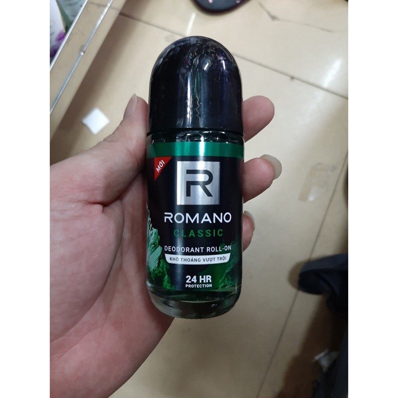 lăn nách romano 25ml 50ml khử mùi