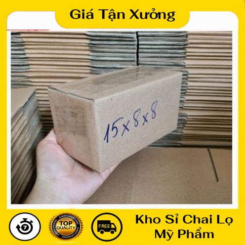 [TRÙM SỈ] [Combo 10sp] Hộp Carton Giá Rẻ ❤ [15x8x8] Thùng Hộp Carton Đóng Gói Hàng , phụ kiện du lịch