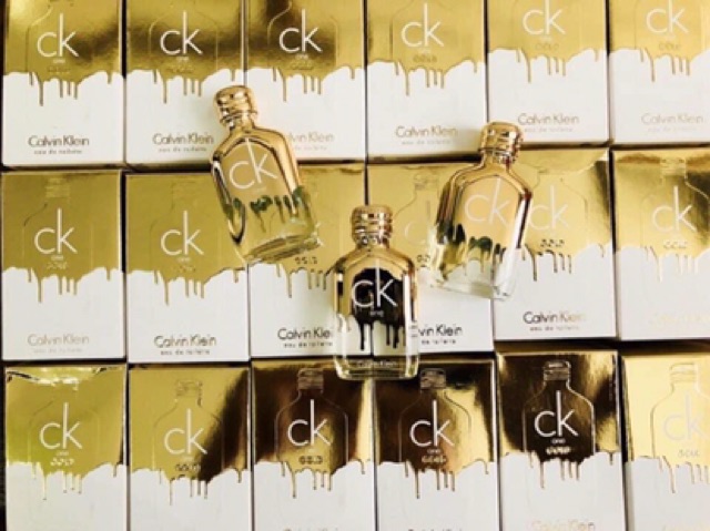 [SALE] [Auth] ❄ Nước hoa CK ONE GOLD EDT Mini 10ml Siêu Thơm Unisex ❄ [ĐỪNG BỎ LỠ]