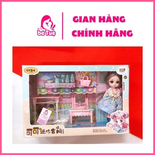 Đồ chơi búp bê - phòng tắm Meng Qi Le 938