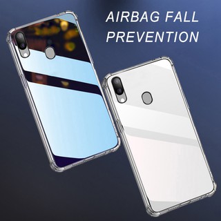 Samsung Galaxy A10s Bumper Case Airbag Shockproof Clear Case Covers