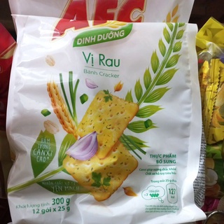 Bánh AFC túi 258g vị rau cải(12 gói nhỏ)