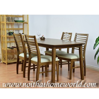 Bộ bàn ăn 4 ghế Chonoithat HW345