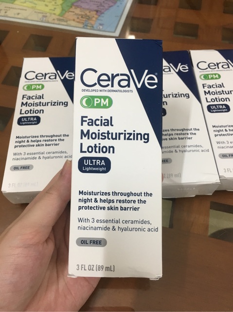 Kem dưỡng Cerave Lotion AM &amp; PM 89ml