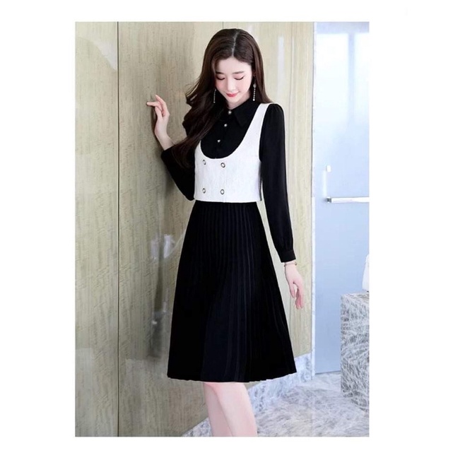 Set đầm công sở nữ cao cấp kiểu dáng thanh lịch NP2839