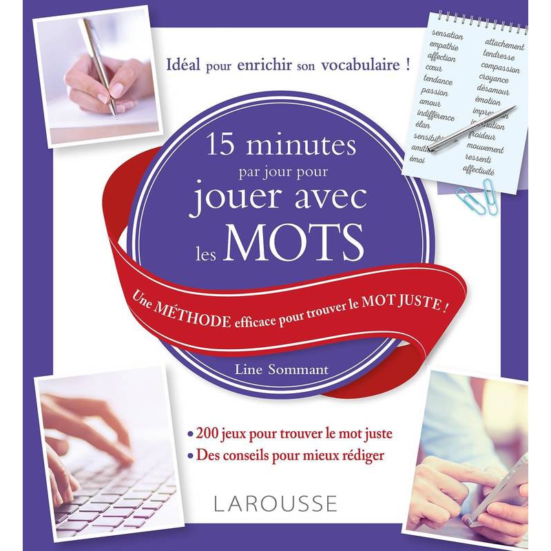 Sách - Pháp: 15 mn par jour pour jouer avec les mots