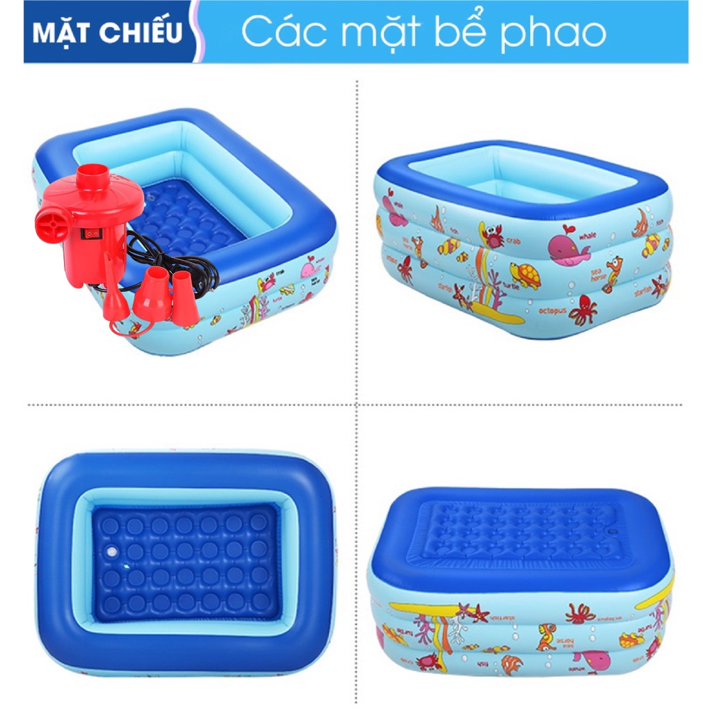 Bể bơi cho bé miDoctor cao cấp chất liệu PVC dài 1.5m - 1.8m bền chắc