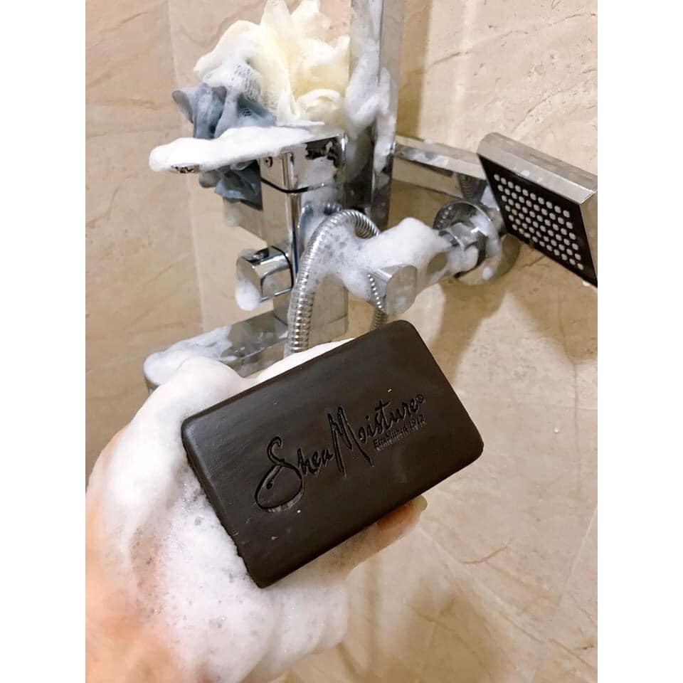 XÀ PHÒNG ĐEN TRỊ MỤN LƯNG