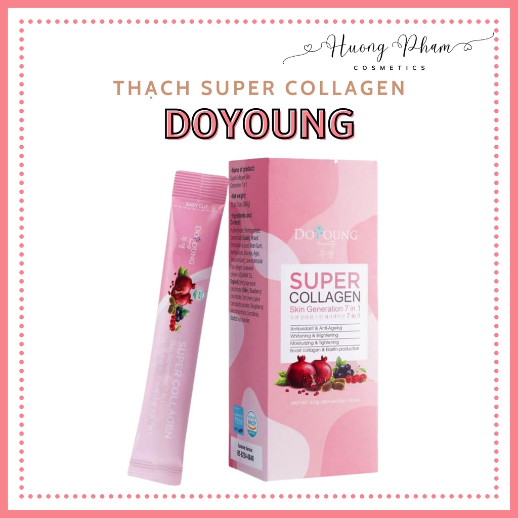 Thạch collagen Super Collagen Skin Generation 7 in 1 DoYoung Beauty