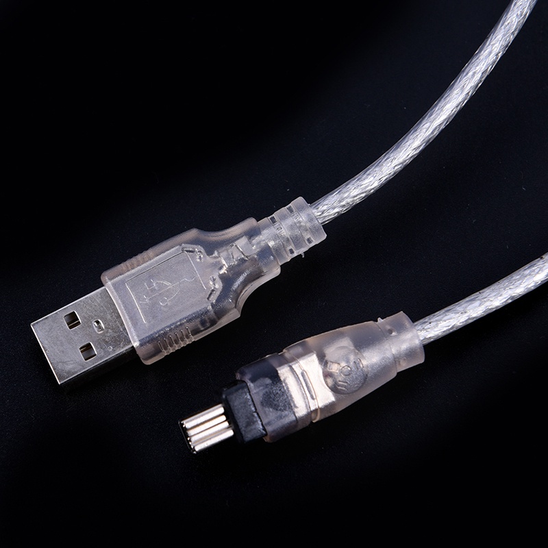 XBVN 4ft USB 2.0 Male To Firewire iEEE 1394 4 Pin Male iLink Adapter