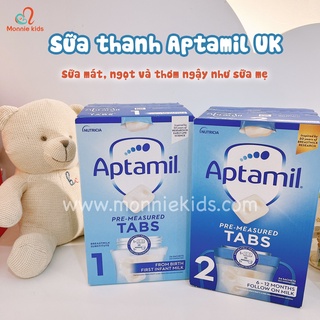 Sữa thanh aptamil uk số 1 và số 2 -