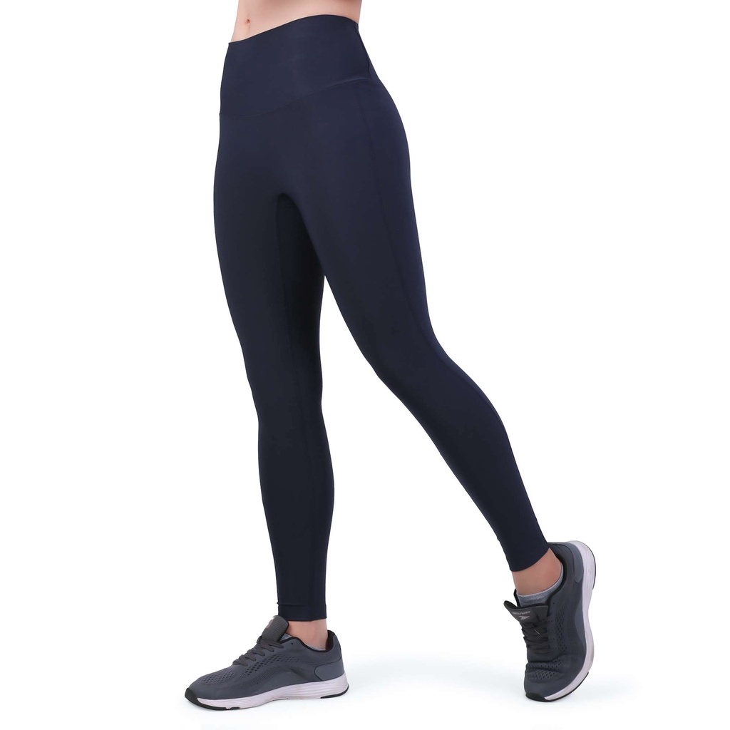 Quần tập gym yoga legging nữ Fitme Zeta v1 logo to chất thun co giãn 4 chiều, thấm hút mồ hôi tốt