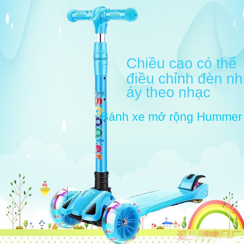 Đồ chơi trẻ em Hyun Cool đa chức năng ô tô 1-14 tuổi giáo dục sớm âm nhạc mở rộng bánh xe đạp yo