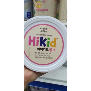 Sữa bột Hikid nội địa Hàn 600G
