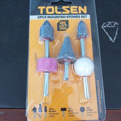 MŨI ĐÁ MÀI BỘ 5 MŨI ĐÁ MÀI TOLSEN