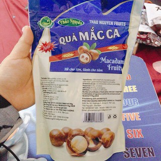 500g hạt Macca nứt tự nhiên (hạt to loại 1)