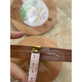 Thớt gỗ tròn 2 size dày 2cm