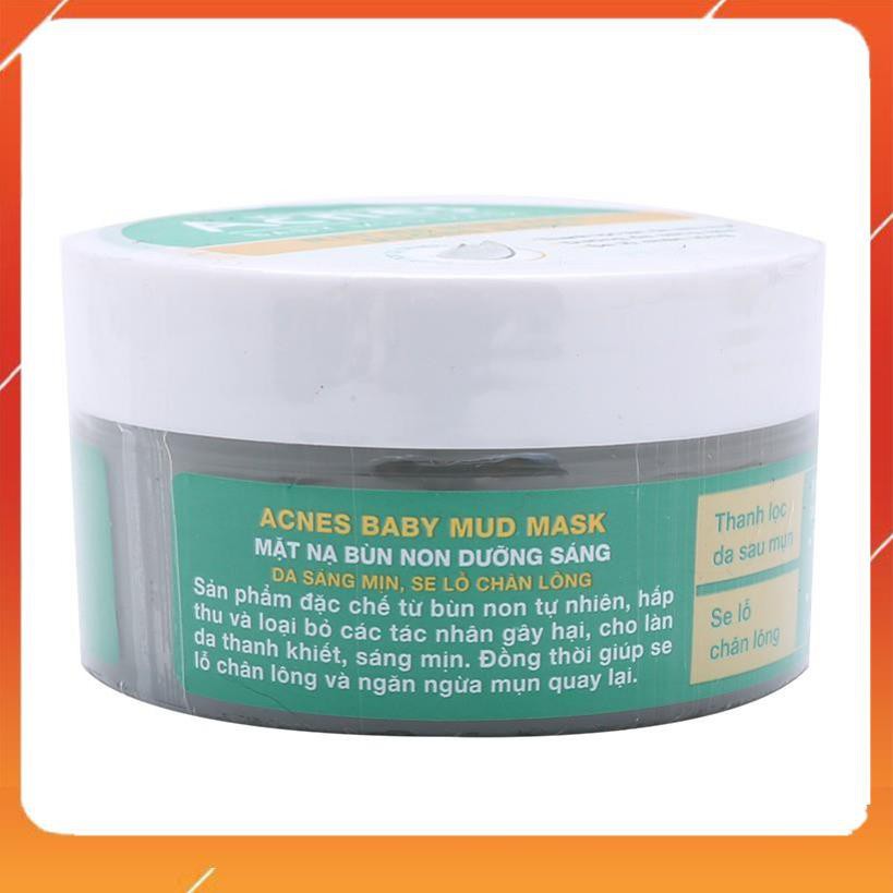 Mặt nạ bùn non Acnes Baby Mud Mask 100g