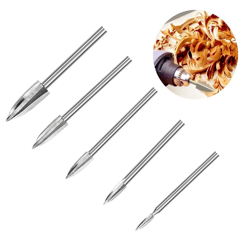 Bộ 10 Mũi Khoan Điêu Khắc Gỗ Bằng Thép