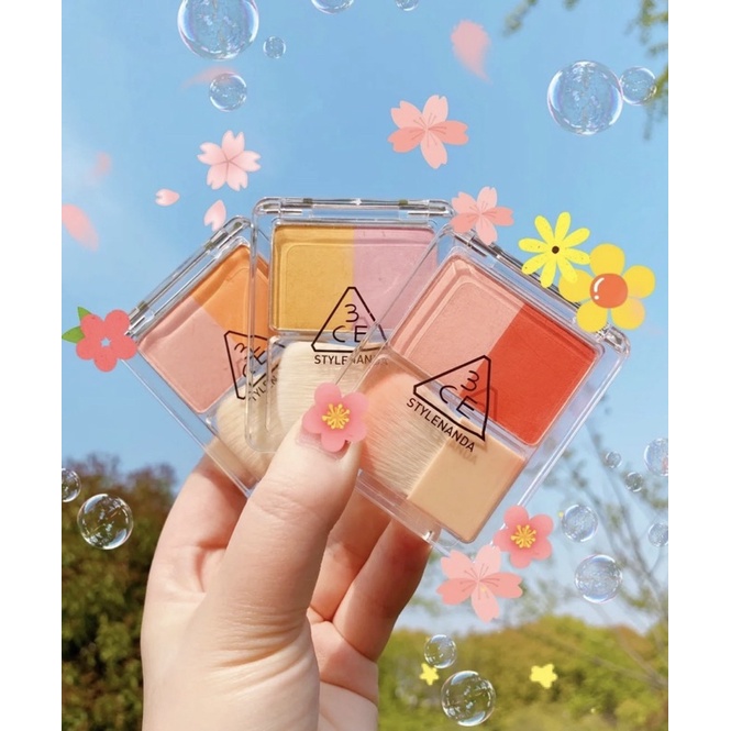 Phấn Má Hồng 3CE Dual Blend Blusher