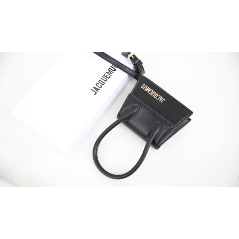Túi xách nữ Jac..mini sz15cm phom đẹp da lì kèm quai đeo chỉnh nấc fullbox
