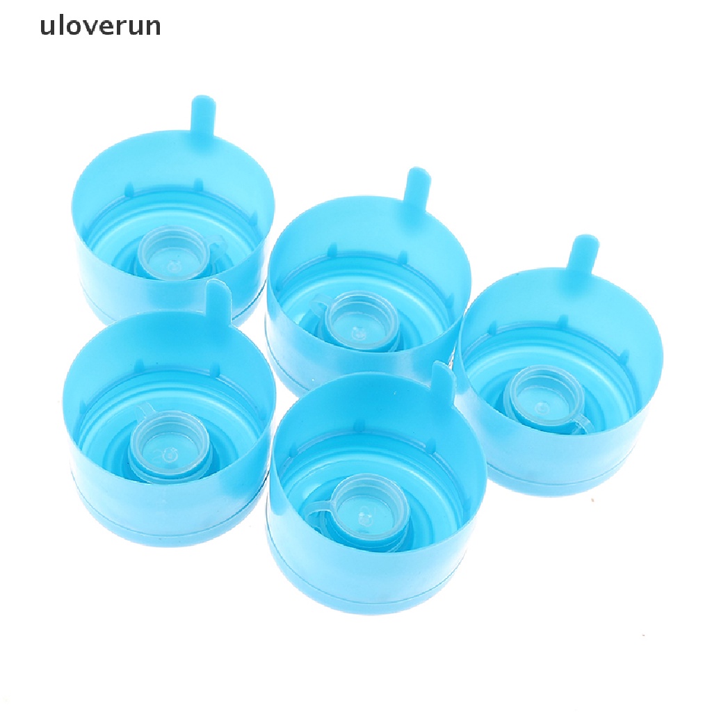 Uloverun Set 5 Nắp Đậy Bình Nước 55mm 3-5 gallon Có Thể Tái Sử Dụng Tiện Lợi