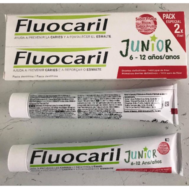 🇫🇷 Kem đánh răng trẻ em Pháp FLUOCARIL KIDS  / JUNIOR