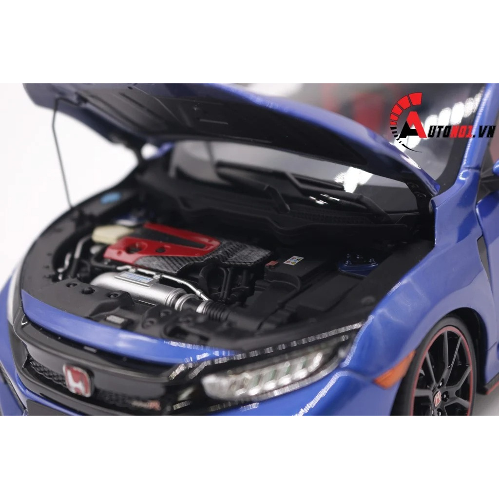 MÔ HÌNH XE HONDA CIVIC HATCHBACK TYPE R BLUE 1:18 LCD 5778