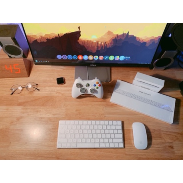 [Siêu Rẻ] Combo Phím Apple Magic Keyboard 2  + Chuột Apple  Magic Mouse 2 Chính Hãng Full Box Mới 99,9%