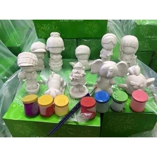 bộ tô tượng bát tràng cho bé loại 10 con