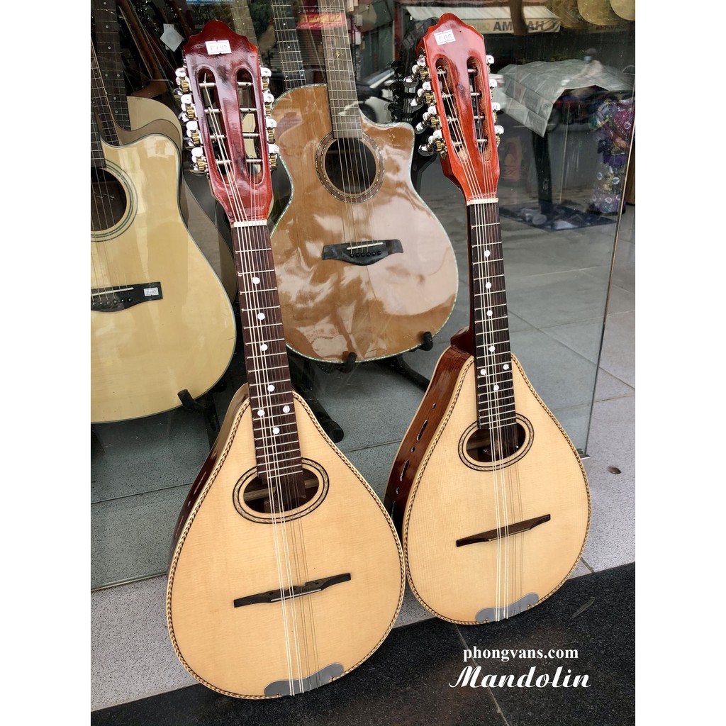Đàn mandolin gỗ hồng đào cao cấp