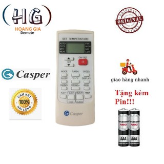Điều khiển điều hoà Casper - Hàng Tốt. Tặng kèm pin!