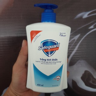 Nước rửa tay safeguard chai 450ml