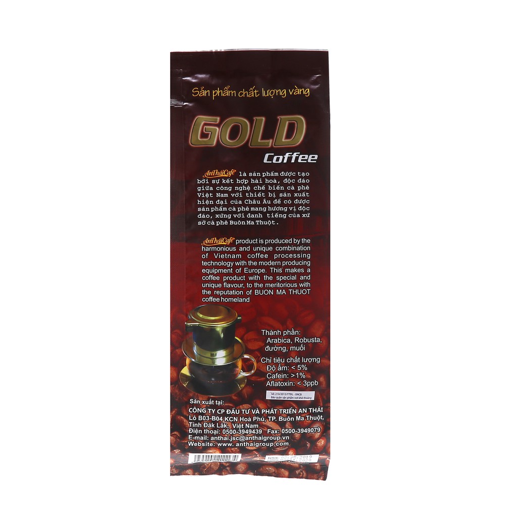 Cà Phê Bột An Thái Túi Gold (500g) - AnTháiCafé | BigBuy360 - bigbuy360.vn