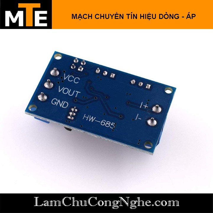 Mạch Chuyển Tín Hiệu Dòng Áp 0/4-20mA to 0 - 3.3V/5V/10V HW-685